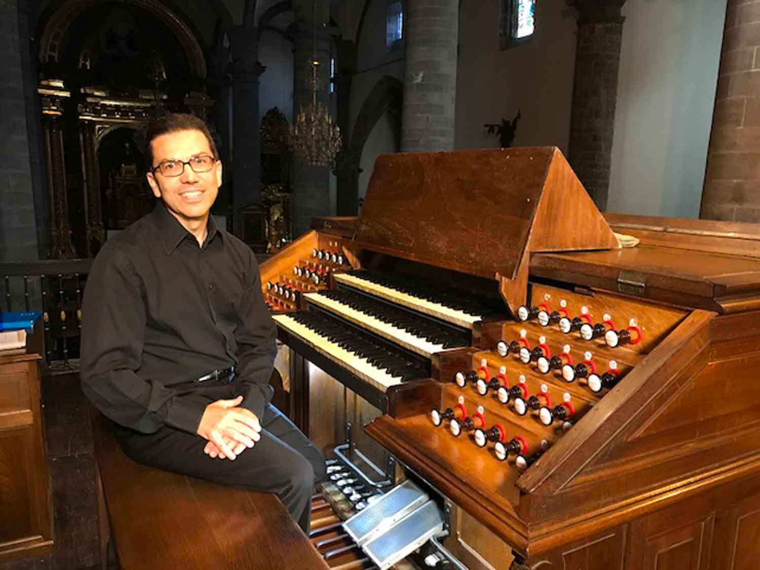 mario ciferri, direttore coro, organista, musica organistica, organo, cemballista