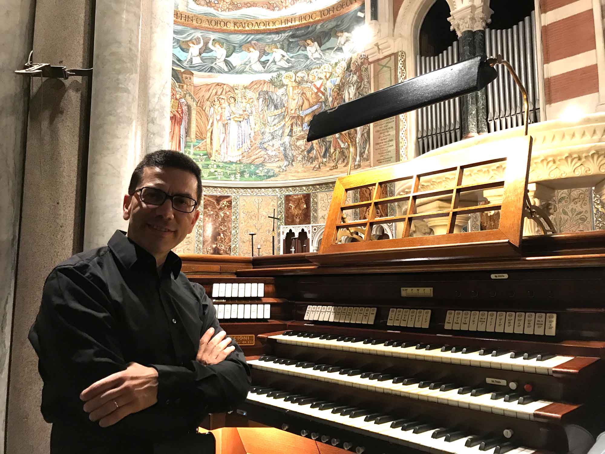 mario ciferri, direttore coro, organista, musica organistica, organo, cemballista